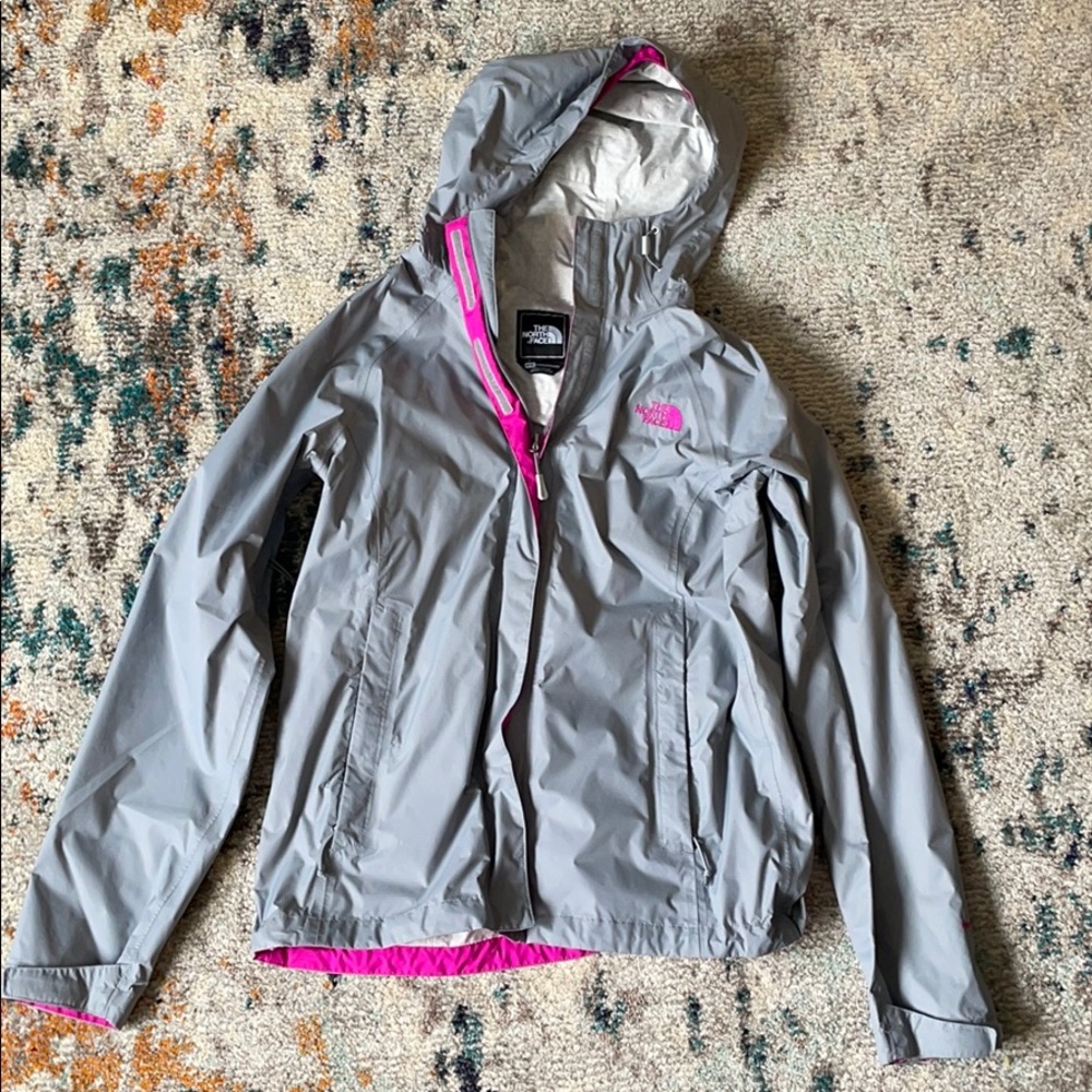 The North Face rain jacket